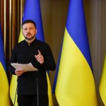 Ukraine's President Volodymyr Zelenskiy speaks to the media during a press conference, amid Russia's attack on Ukraine, in Kyiv, Ukraine May 13, 2025. REUTERS/Valentyn Ogirenko